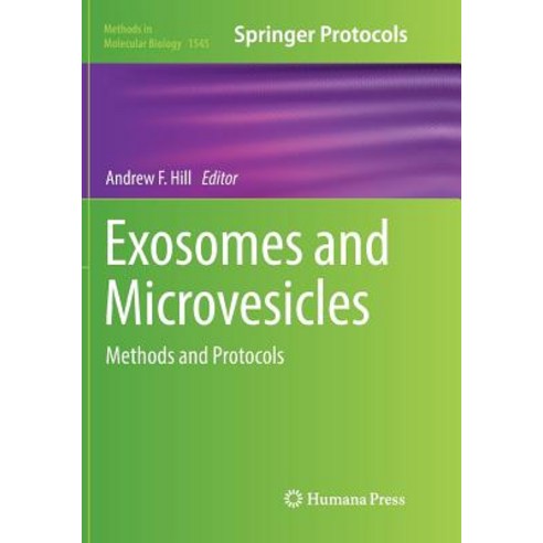 (영문도서) Exosomes and Microvesicles: Methods and Protocols Paperback, Humana, English, 9781493982844