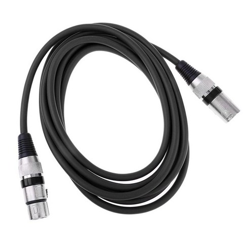 3m / 10 ''3Pin XLR 마이크 케이블 남성-여성 균형 리드 마이크 코드 블랙, 검은, 설명한대로, 설명한대로