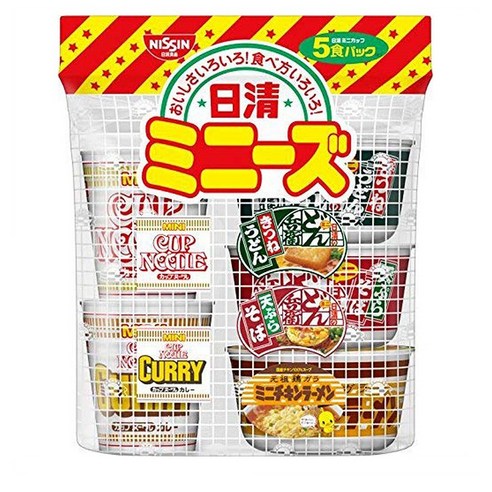 NISSIN 닛신 골고루 먹는 미니즈 5식팩 205G X 6봉지, 1개