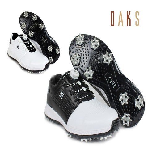 닥스골프 남성용 스파이크 프리락 골프화 [보아] DKSH20-40M
