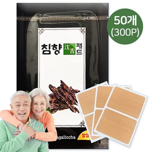 침향패드 파스 패치형, 1세트, 300개입