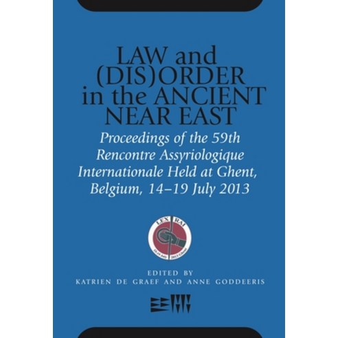 Law and (Dis)Order in the Ancient Near East Hardcover, Eisenbrauns, English, 9781575068428