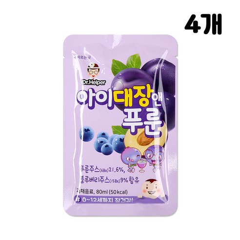 닥터헬퍼 아이대장앤 푸룬 주스 80ml, 320ml, 3세트