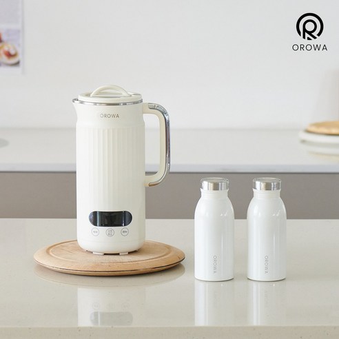 건강한 이유식과 홈메이드 음료를 간편하게! 오로와 이지밀 푸드메이커 프로 세트