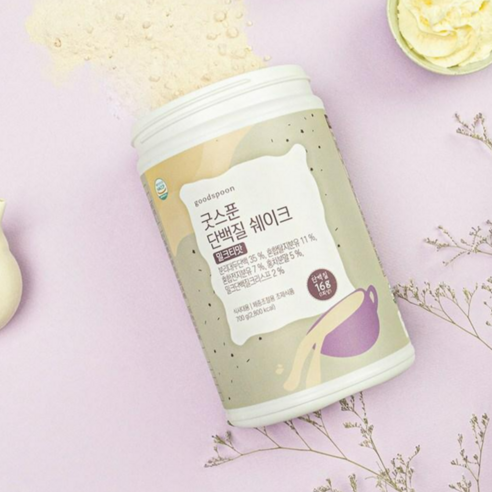 굿스푼 단백질 다이어트 식사대용 쉐이크 밀크티맛, 700g, 1개