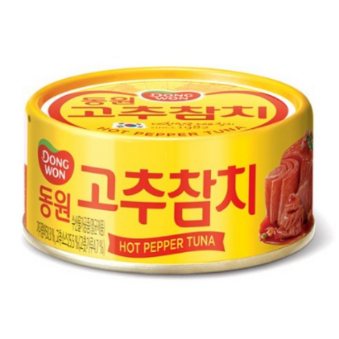 동원 고추 참치 250g 1개, 5개