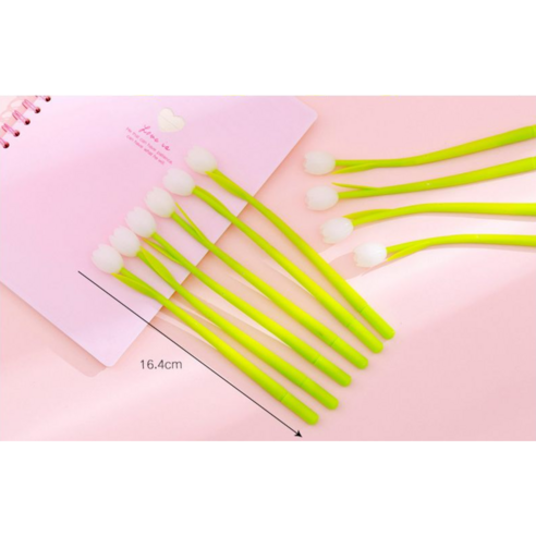 어린이의 발달과 즐거움을 위한 색상반전 화사한 튤립 볼펜