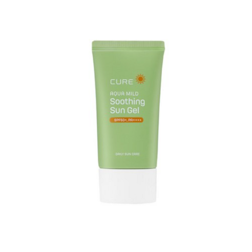 김정문알로에 큐어 아쿠아 마일드 수딩 선젤 SPF50+ PA++++, 50ml, 1개