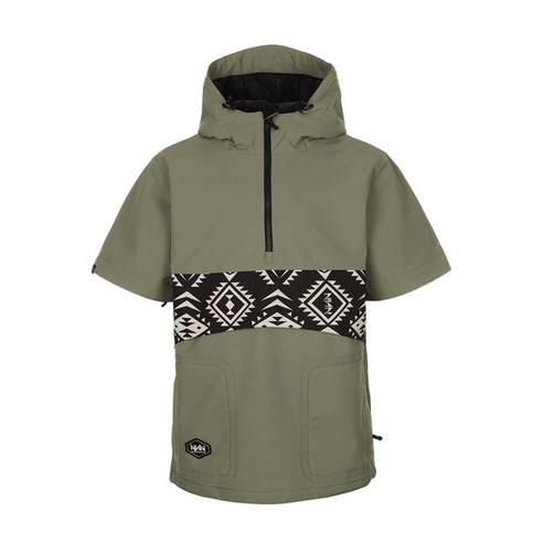 スノボウェア Bliss23 Anorak KHAKI NNN エヌスリー スノボウェア Bliss23 Anorak KHAKI NNN エヌスリー