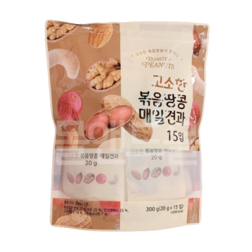 고소한 볶음땅콩 매일견과, 300g, 2개, 300g