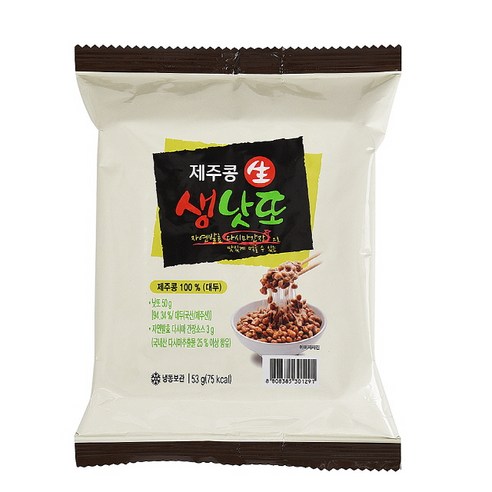 [으뜸엘] 국산 제주콩으로 만든 생나또(낫또) 53g, 36개