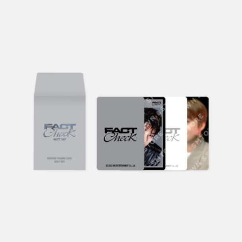 토리 초음파앨범 포토북 인생네컷 접착식 포카바인더 100매, 블루 nctwish앨범 11 엔시티127 팩트 체크 랜덤 트레이딩 카드 그레이 버전 D 버전 포카