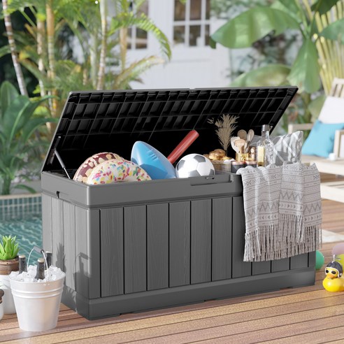 실내외 다용도 용도에 이상적인 내구성 뛰어난 플라스틱 보관함