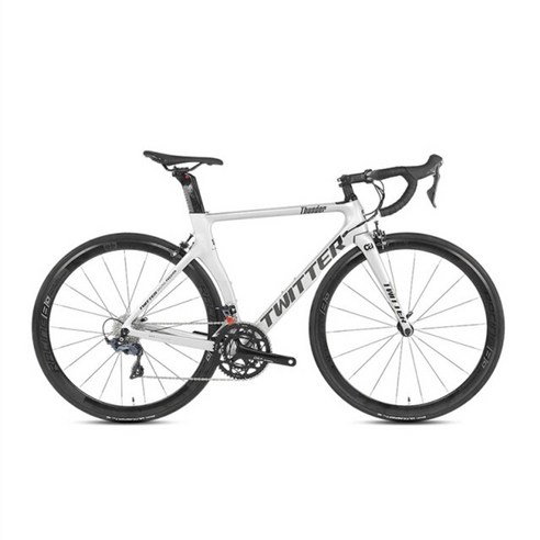 TWITTERbicycles Thunder SHIMANO bicicleta 듀얼 자전거, 54190-200cm, 그레이블랙