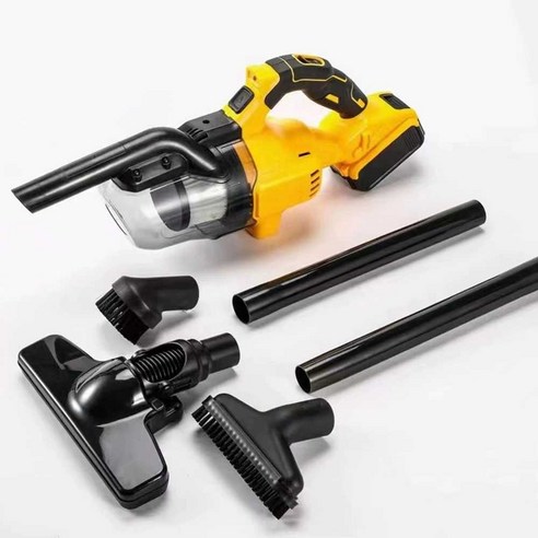 무선 진공 청소기 디월트 마끼다 배터리 호환 자동차 청소 휴대용, DEWALT 베어 메탈 (배터리 충전기 제외)