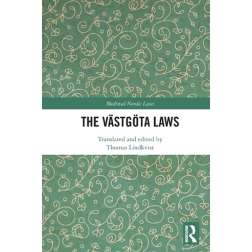 (영문도서) The Västgöta Laws Paperback, Routledge, English, 9781032004921