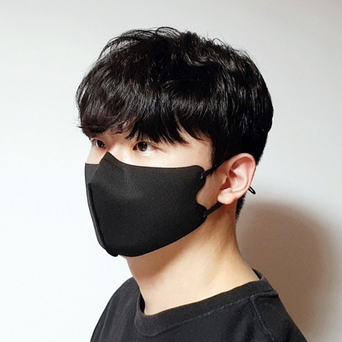 KS쿠사 끈조절 연예인 패션마스크 5매입