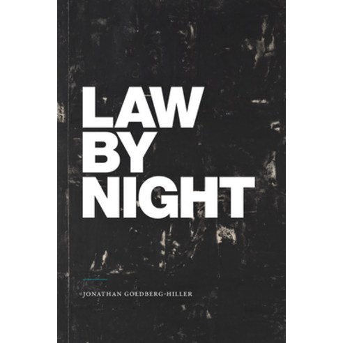 (영문도서) Law by Night Paperback, Duke University Press, English, 9781478025351