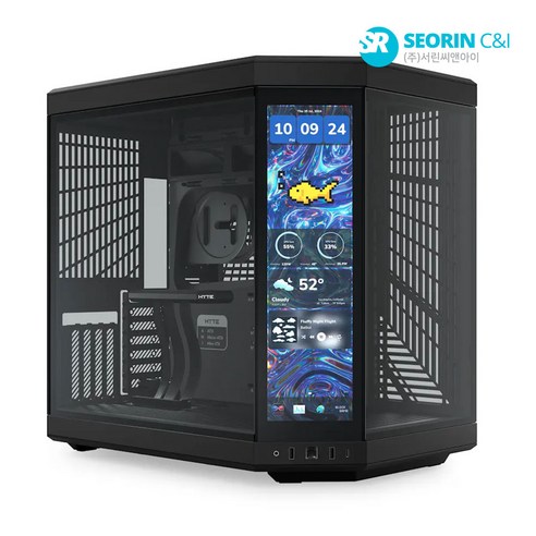 내 PC를 예술 작품으로! HYTE Y70 Touch로 완성하는 꿈의 데스크 셋업 y70케이스