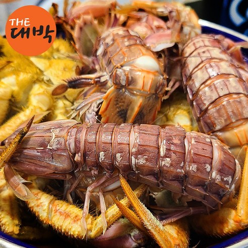 신선한 자연산 활 갯가재로 해산물의 진정한 맛을 즐기세요.