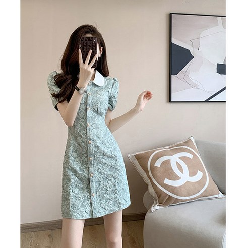 셀럽당 여성 원피스 여 캐주얼 날씬해 보이는 스커트