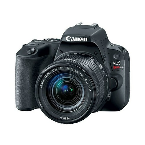 Canon EOS Rebel SL2 DSLR Camera with 1855mm Lens Black