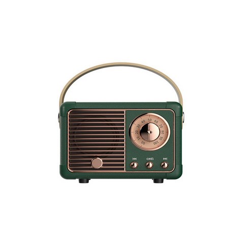YJQ HM11 스마트 블루투스 스피커 사용자 외 휴대용 라디오 스피커 서브우퍼 블루투스 스피커, 녹색