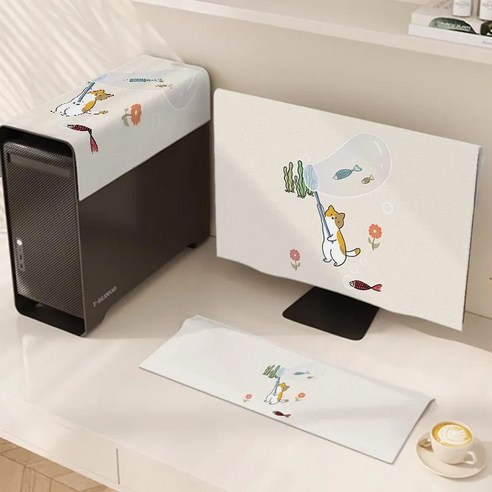 답답한 먼지와의 전쟁, 이제 종결! 깔끔한 데스크 환경, 어렵지 않아요 ha-mns-s43-wh