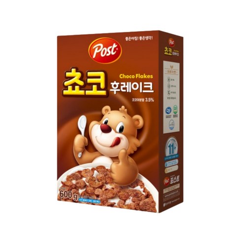 동서 포스트 쵸코후레이크 시리얼, 600g, 1개