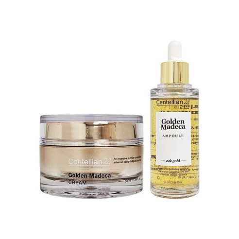 센텔리안24 동국제약 센텔리안24 마데카 골든 앰플+크림 세트, 앰플 50ml+크림 50ml