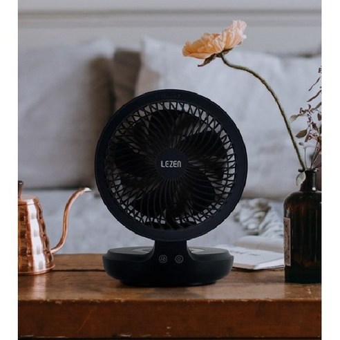 르젠 무선 충전식 탁상용 캠핑용 써큘레이터 LZEF-WL700W
