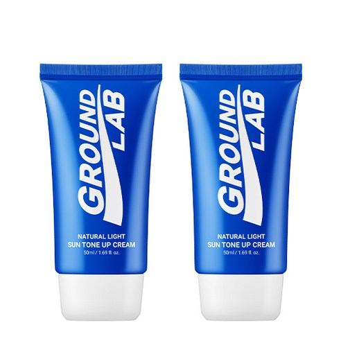 그라운드랩 내츄럴 라이트 선 톤업, 2개, 50ml