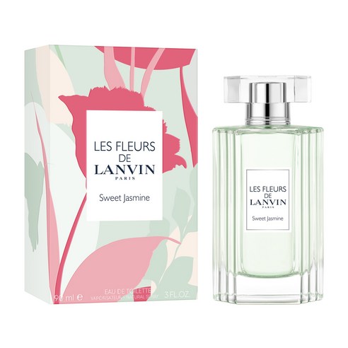랑방 레 플레르 드 스위트 자스민 EDT 90ML, 1개