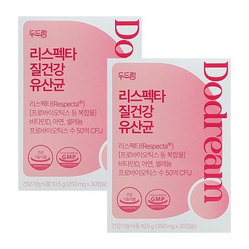 두드림 리스펙타 질 건강 생유산균 10.5g