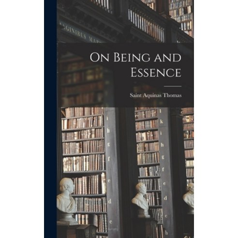 (영문도서) On Being and Essence Hardcover, Hassell Street Press, English, 9781013417696