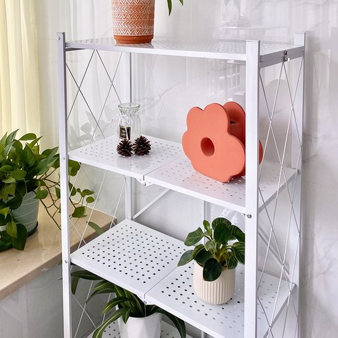 내구성 있고 다용적이며 공간 절약적인 레퓰리 원터치 접이식 폴딩 철제 수납장