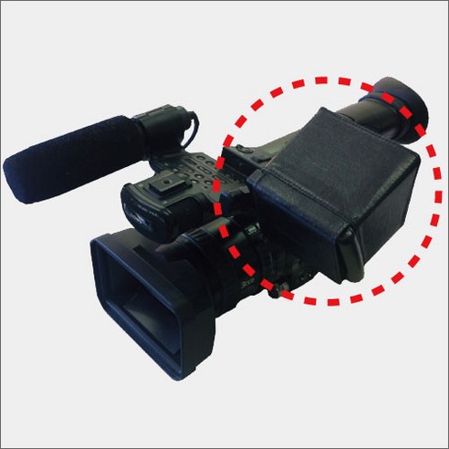 카메라 LCD모니터후드 빛가리개 LCDF-3.5W LONG(3.5인치 적합) *롱타입*, 1개