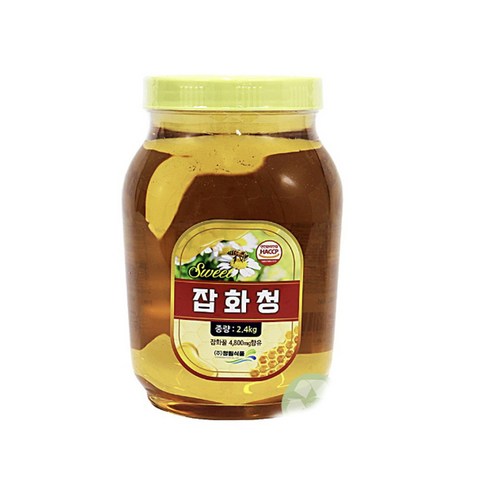 청림식품 잡화청 벌꿀 2.4kg, 4개