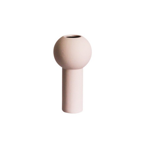 DFMEI 노르딕 크리에이티브 꽃병 소프트 홈 인테리어 통 도자기 공예품 진열대, 색깔10, 하나