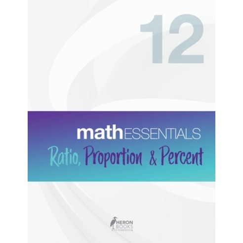 Math Essentials 12: Ratio Proportion & Percent Paperback, Heron Books ...