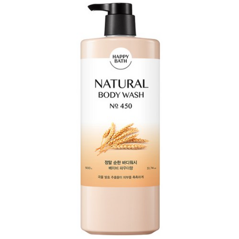 해피바스 정말 순한 바디워시, 900g, 1개
