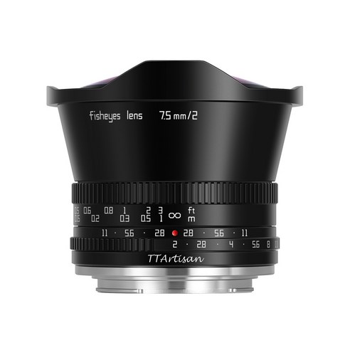 TTArtisan 7.5mm F2.0 소니 E마운트 어안렌즈 블랙