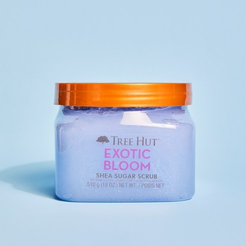 트리헛 엑소틱블룸 스크럽으로 촉촉하고 매끈한 피부, 향기로운 힐링 샤워를 경험하세요!