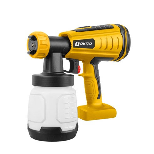 디월트 배터리 호환 무선 충전 스프레이건 KSG-77D 20V BL모터 본체, 후크 1개, 본품(배터리 미포함) 디월트콤프레샤