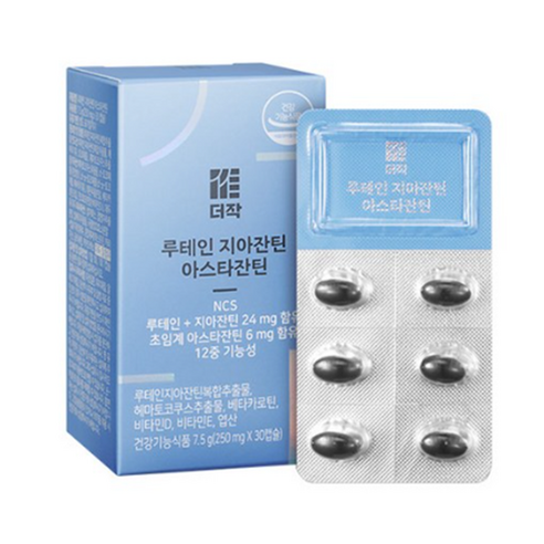 더작 루테인 지아잔틴 아스타잔틴, 30정, 5개