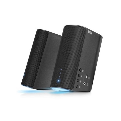 브리츠 2채널 게이밍 PC 스피커, BZ-LF11, 블랙