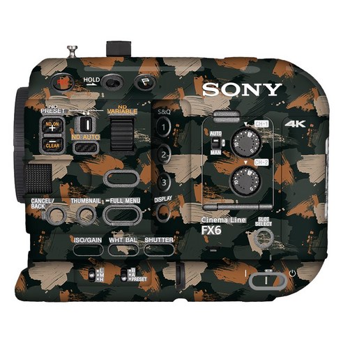 소니 FX6 Sony FX6 카메라 바디 스킨 3M 프로텍터 필름 패션 클래식 랩 스킨 데칼 커버 케이스, 옵션13