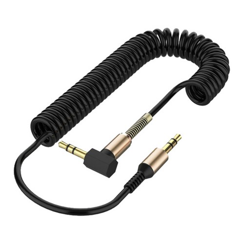 Ursmart 3.5mm TRS 수 - 3.5mm TRS 수 케이블 유연한 연결 와이어, 1.8M, 블랙, 아연 합금