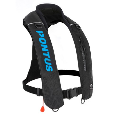 폰터스 KOMSA CO2 자동팽창식 구명조끼 PL-9300, BLUE