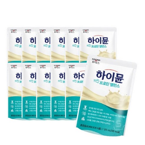 하이뮨 마시는 프로틴 밸런스, 20개, 125ml